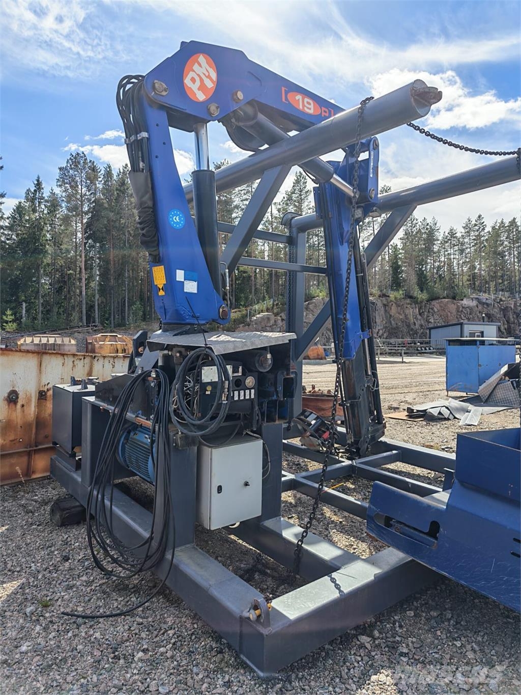 PM 19 Kappaletavaranosturi Loader cranes