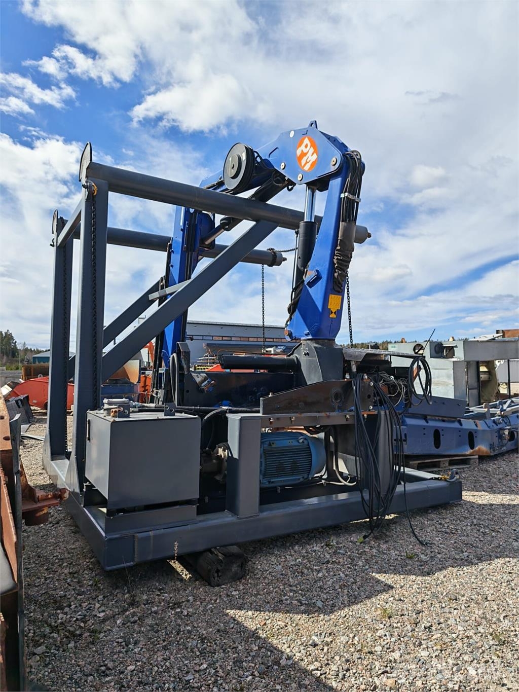 PM 19 Kappaletavaranosturi Loader cranes