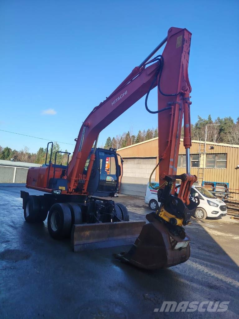 Hitachi ZX 160 W Wheeled excavators
