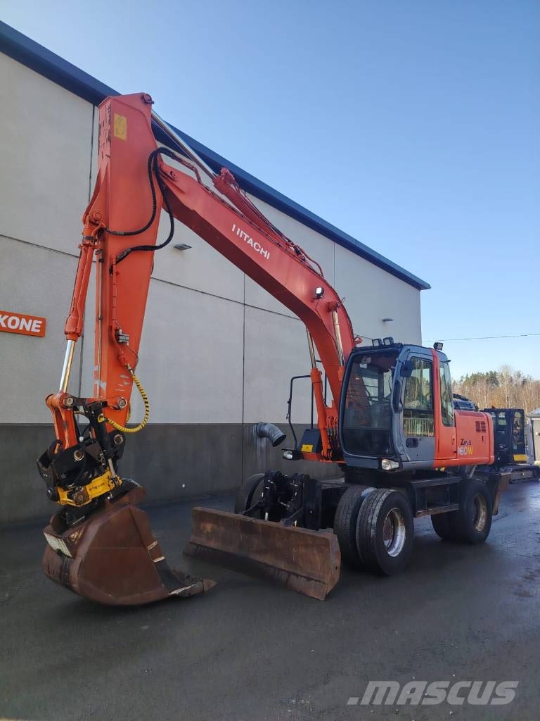 Hitachi ZX 160 W Wheeled excavators