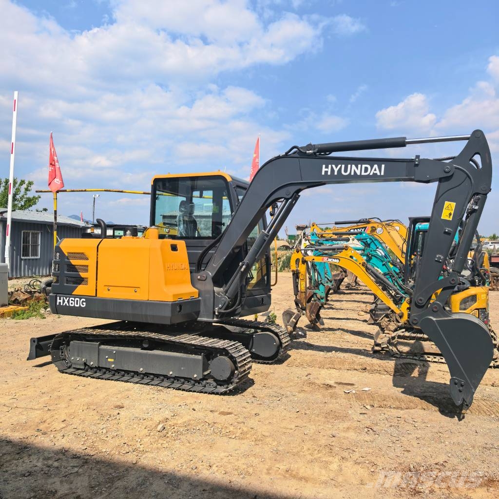 Hyundai HX 60 Mini rýpadla < 7t