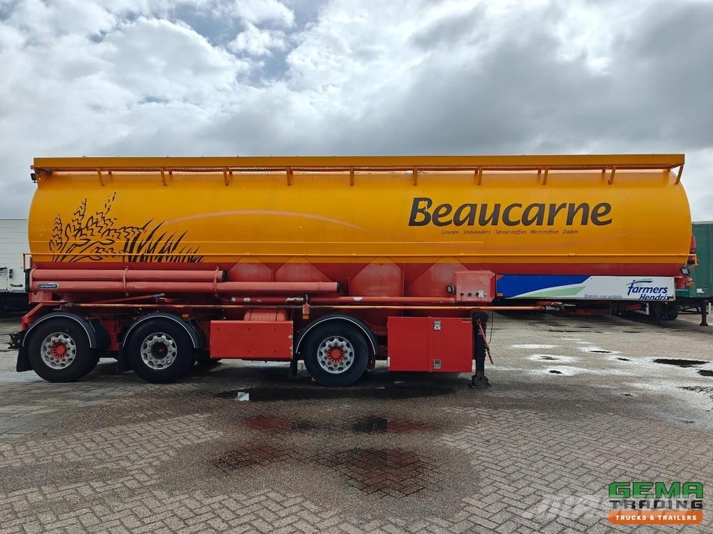 Lambrecht Bulkoplegger 51.6 m³ BULK Mixed Feed/Fut セミトレーラータンカー