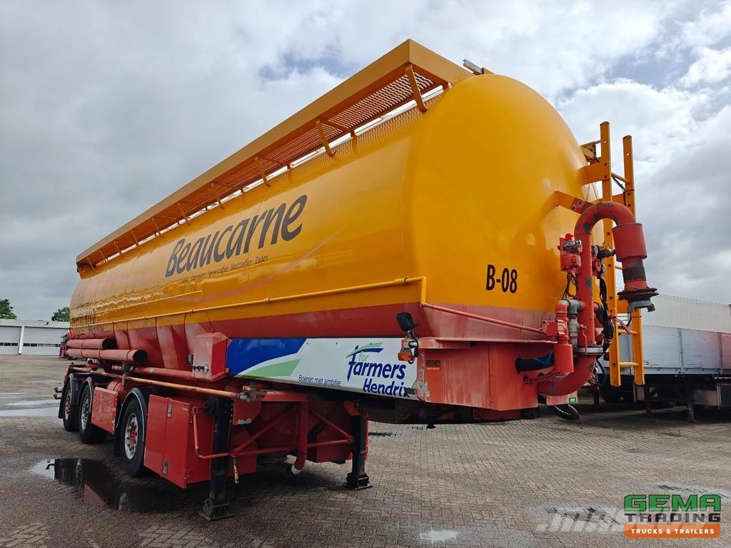 Lambrecht Bulkoplegger 51.6 m³ BULK Mixed Feed/Fut セミトレーラータンカー
