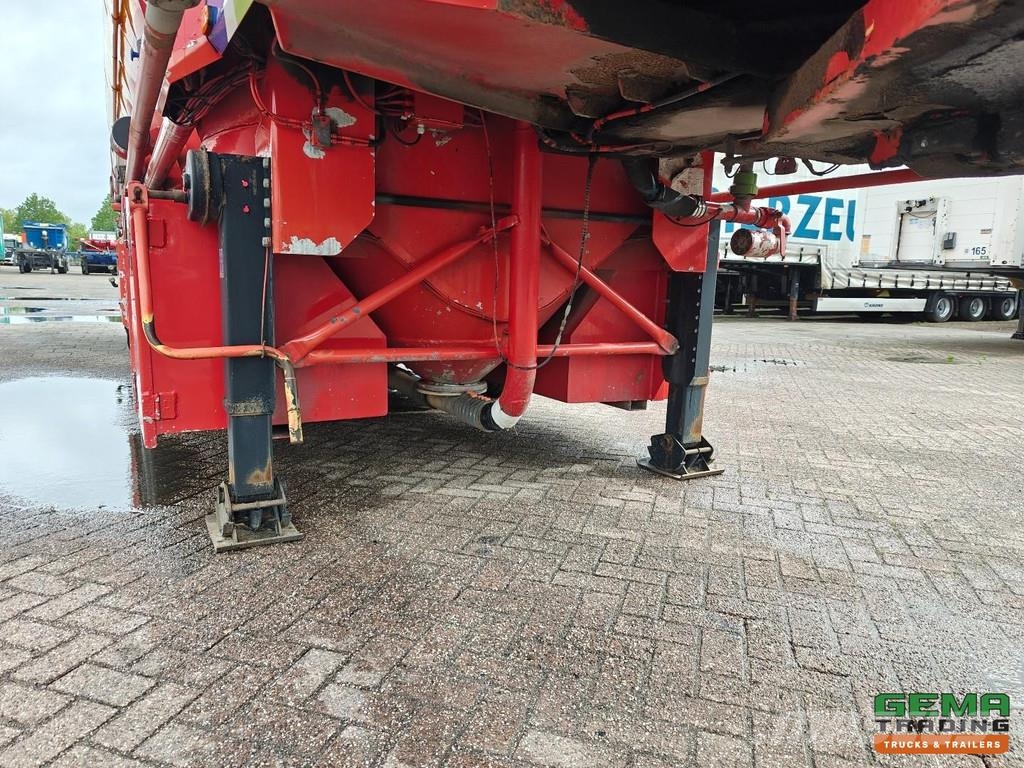Lambrecht Bulkoplegger 51.6 m³ BULK Mixed Feed/Fut セミトレーラータンカー
