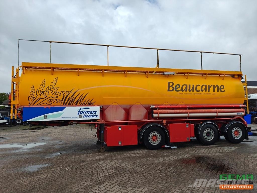 Lambrecht Bulkoplegger 51.6 m³ BULK Mixed Feed/Fut セミトレーラータンカー