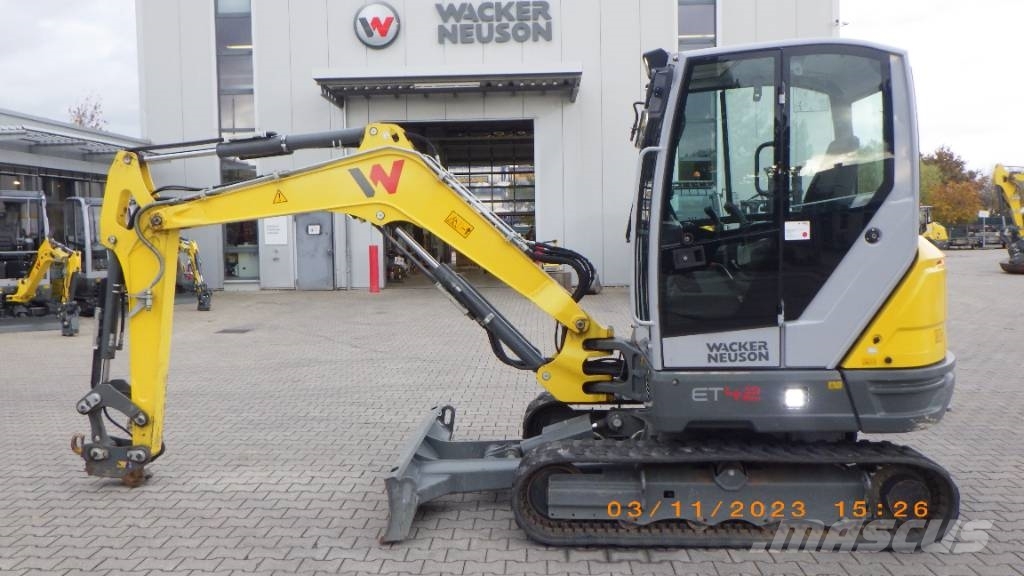 Wacker Neuson ET42 Excavadoras sobre orugas