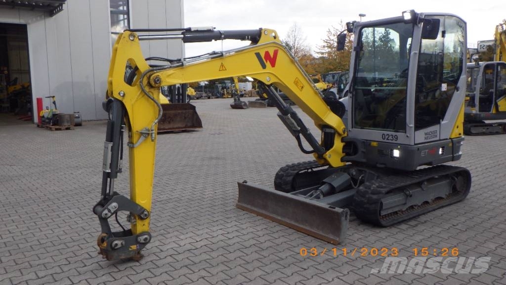 Wacker Neuson ET42 Excavadoras sobre orugas