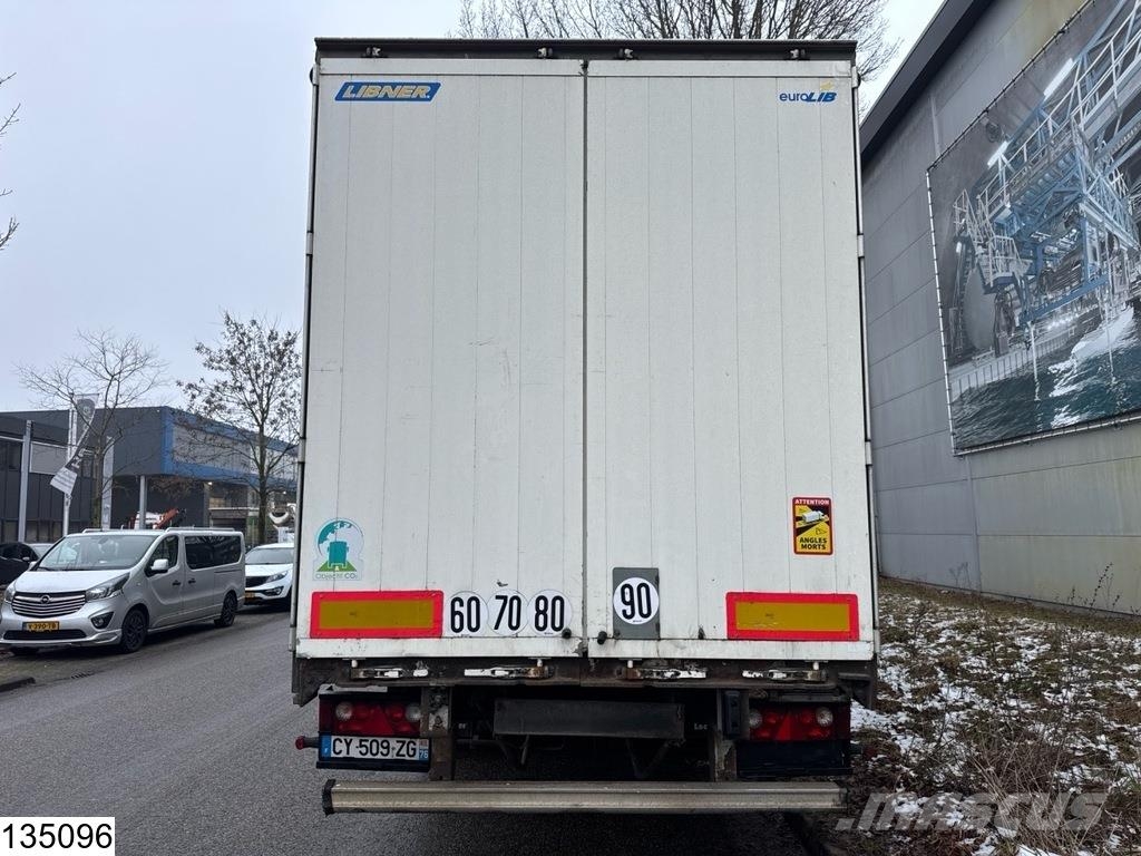 Lecitrailer Tautliner Lift axle Kapelltrailer