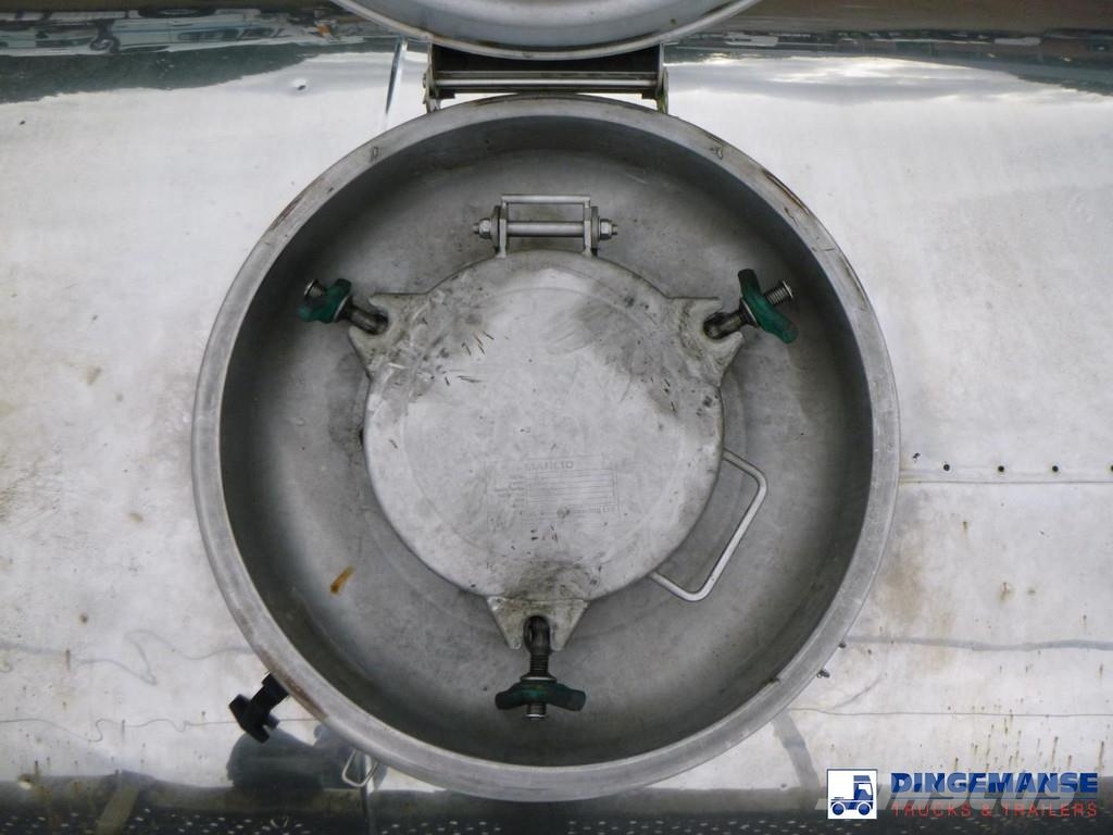 Maisonneuve Chemical tank inox 34.6 m3 / 1 comp Autocisternas