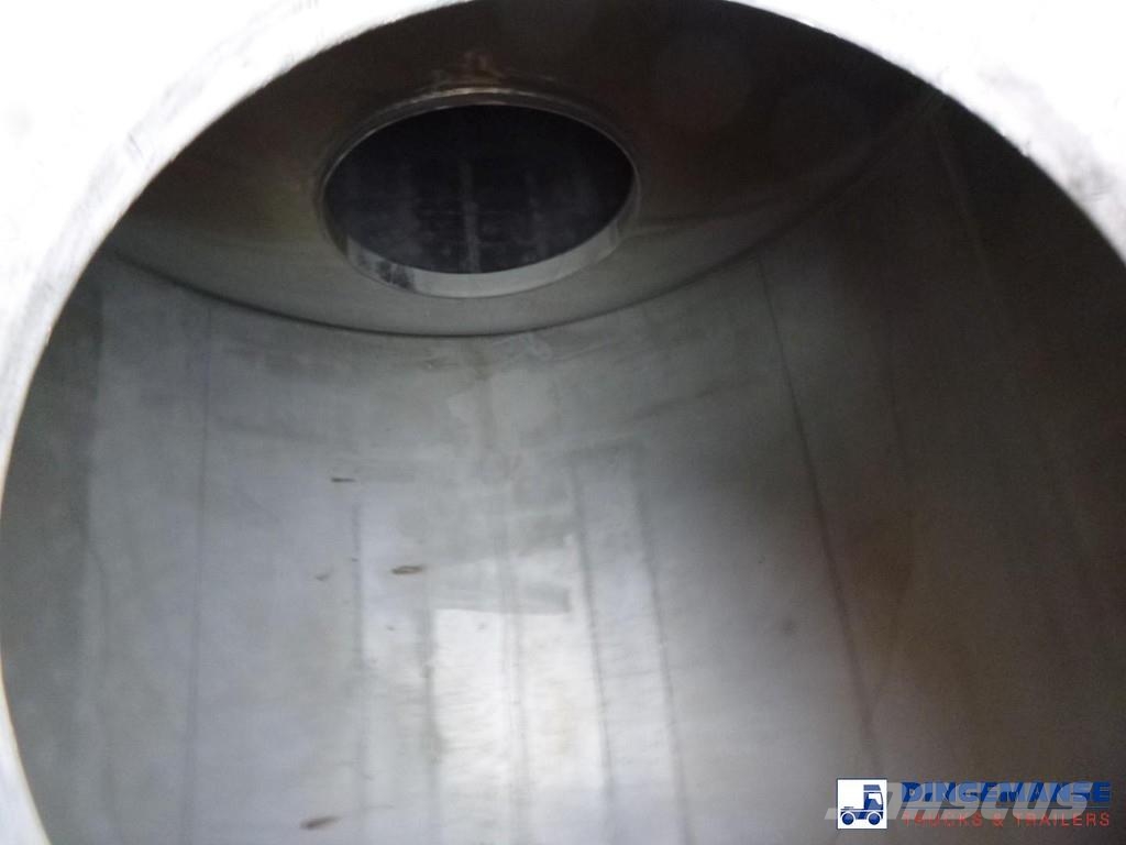 Maisonneuve Chemical tank inox 34.6 m3 / 1 comp Autocisternas
