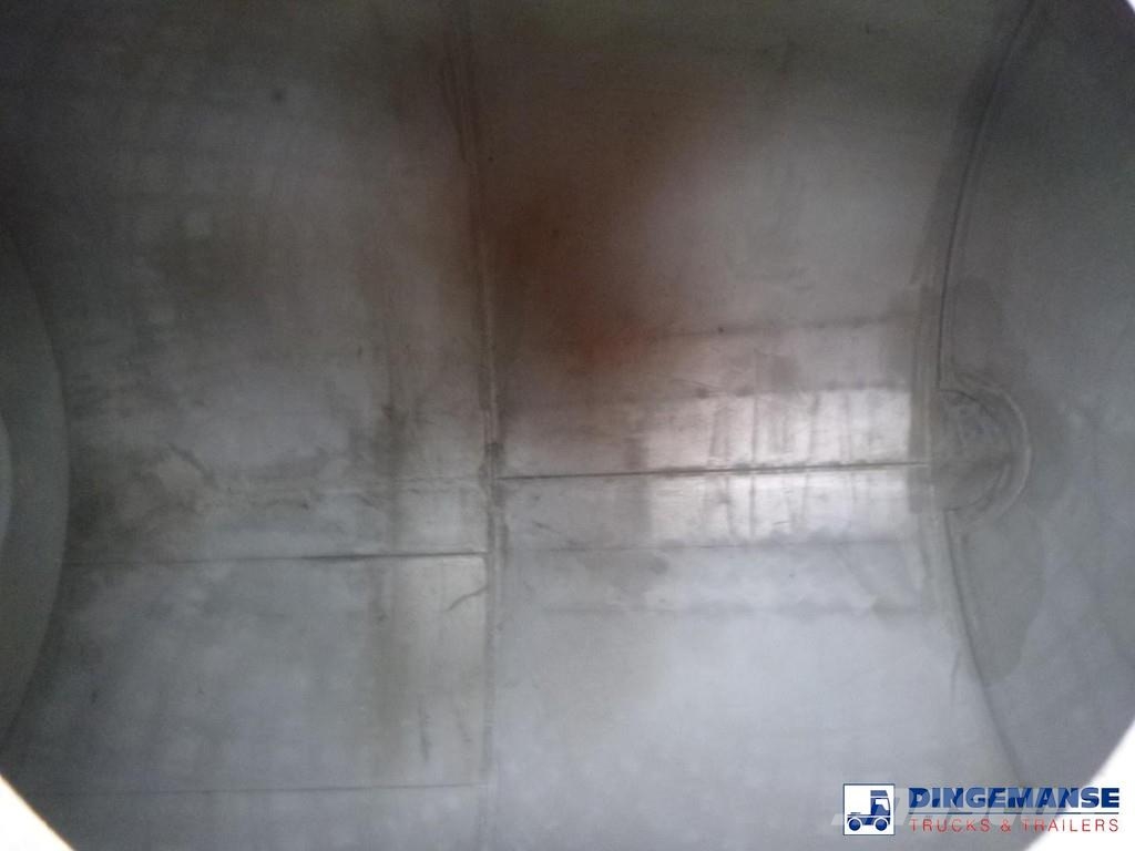 Maisonneuve Chemical tank inox 34.6 m3 / 1 comp Autocisternas