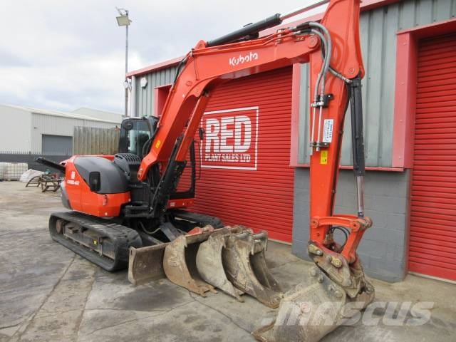 Kubota KX 080-4α2 Väikeekskavaatorid 7t-12t
