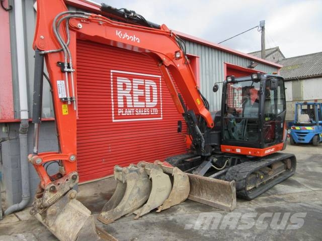 Kubota KX 080-4α2 Väikeekskavaatorid 7t-12t