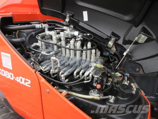 Kubota KX 080-4α2 Väikeekskavaatorid 7t-12t