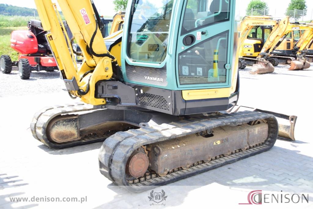 Yanmar Vio 80-1A Takeuchi TB290 Kubota KX080 JCB 86C Средни екскаватори 7т - 12т