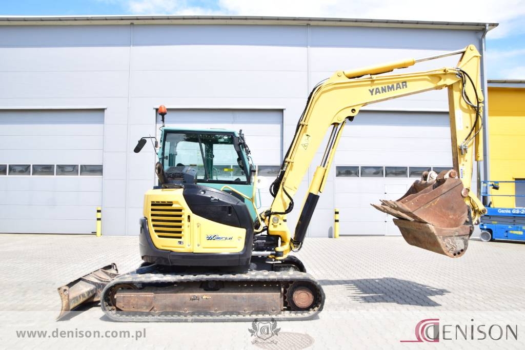 Yanmar Vio 80-1A Takeuchi TB290 Kubota KX080 JCB 86C Средни екскаватори 7т - 12т