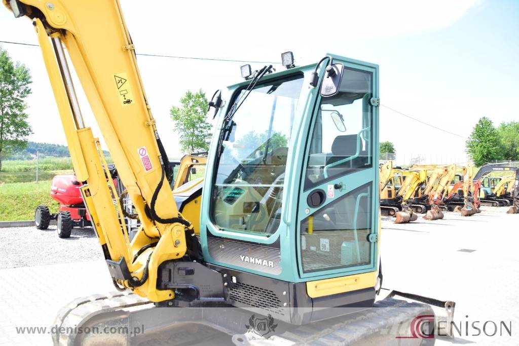 Yanmar Vio 80-1A Takeuchi TB290 Kubota KX080 JCB 86C Средни екскаватори 7т - 12т