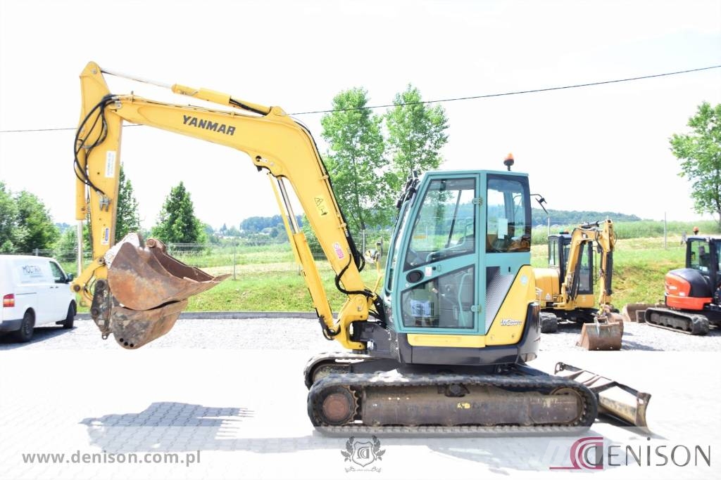 Yanmar Vio 80-1A Takeuchi TB290 Kubota KX080 JCB 86C Средни екскаватори 7т - 12т