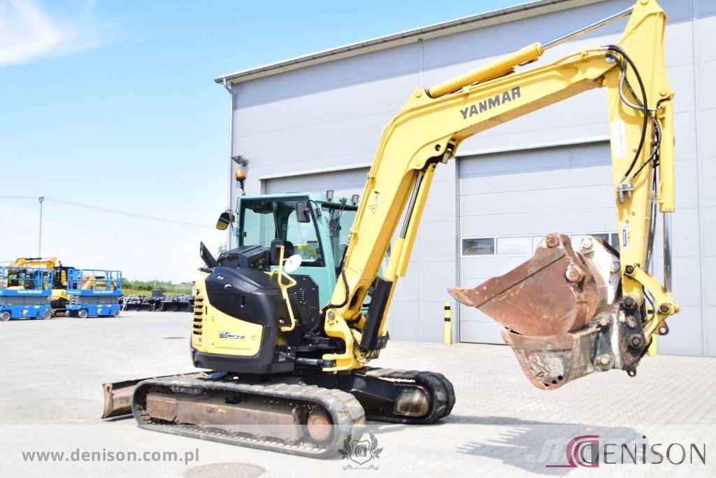 Yanmar Vio 80-1A Takeuchi TB290 Kubota KX080 JCB 86C Средни екскаватори 7т - 12т