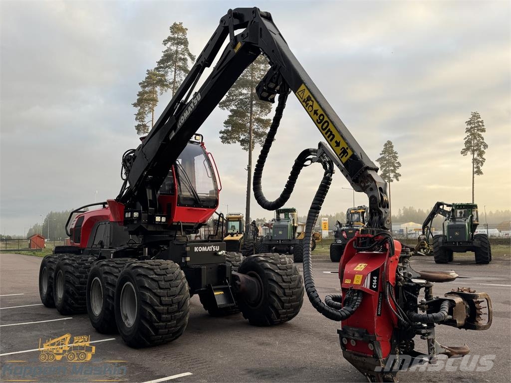 Komatsu 931XC Harvesterid