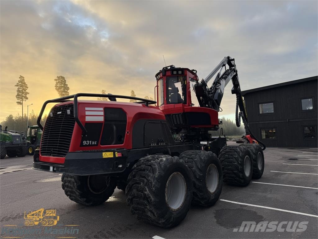Komatsu 931XC Harvesterid