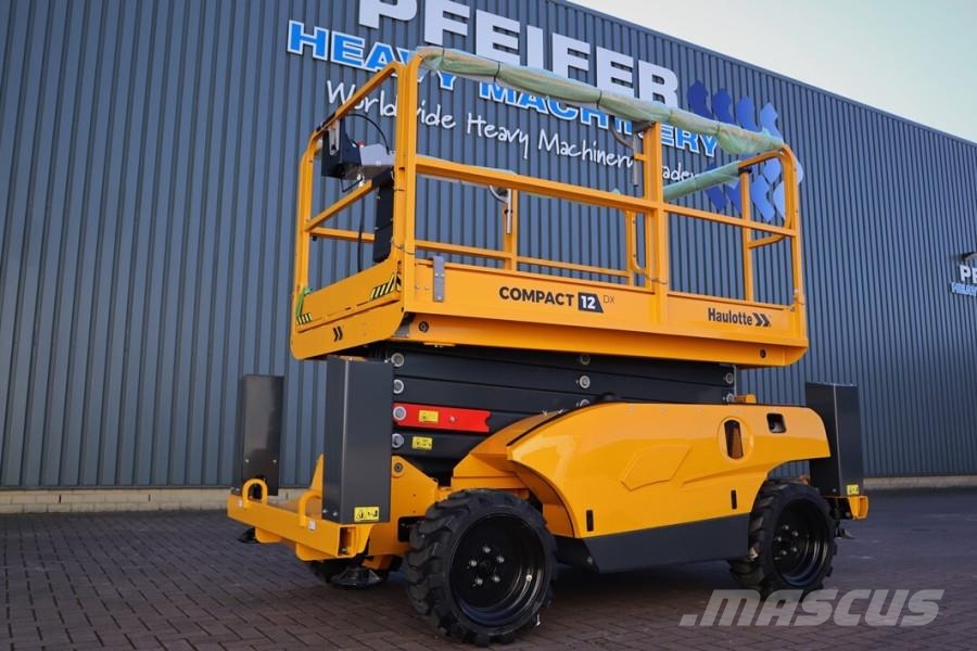 Haulotte Compact 12DX Valid Inspection, *Guarantee! Diesel, Scissor lifts