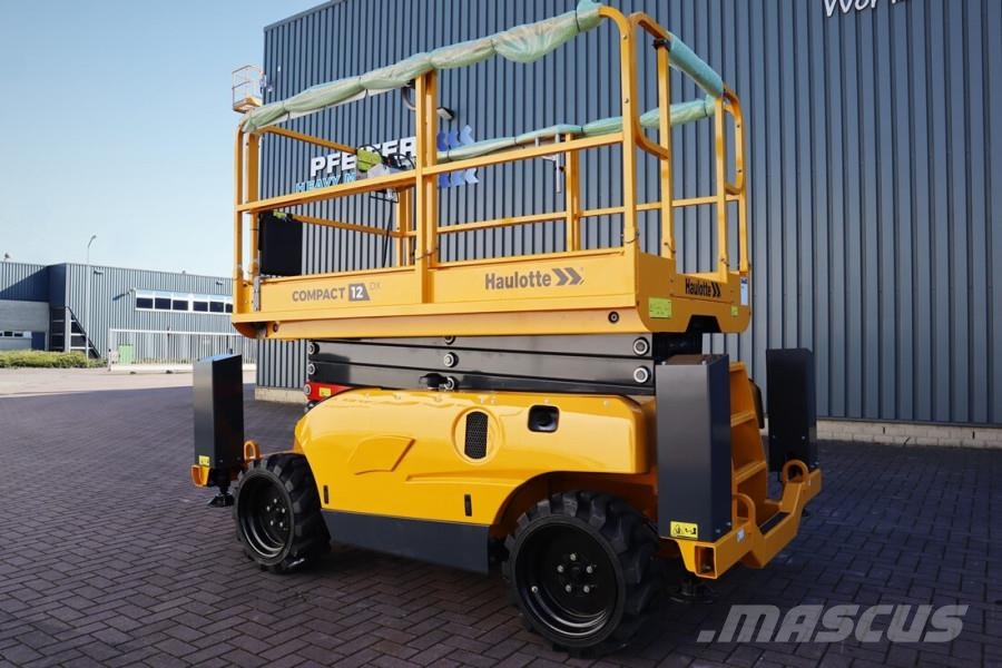 Haulotte Compact 12DX Valid Inspection, *Guarantee! Diesel, Scissor lifts