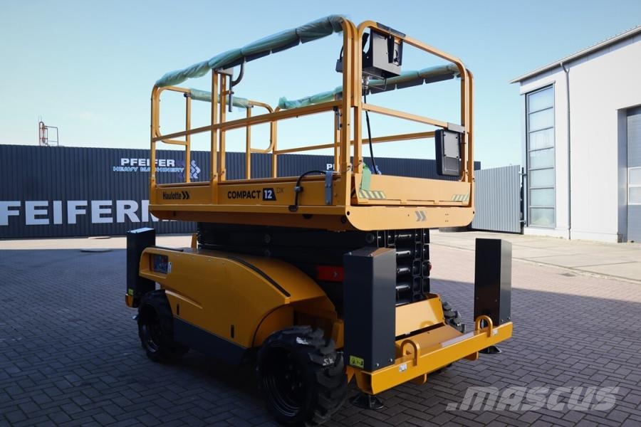 Haulotte Compact 12DX Valid Inspection, *Guarantee! Diesel, Scissor lifts