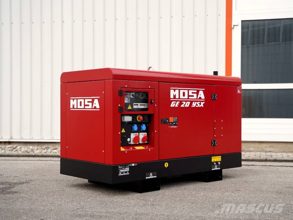 Mosa Stromerzeuger GE 20 YSX | 20 kVA (16 kW) / 400V Diesel Generators
