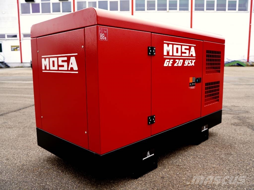 Mosa Stromerzeuger GE 20 YSX | 20 kVA (16 kW) / 400V Diesel Generators