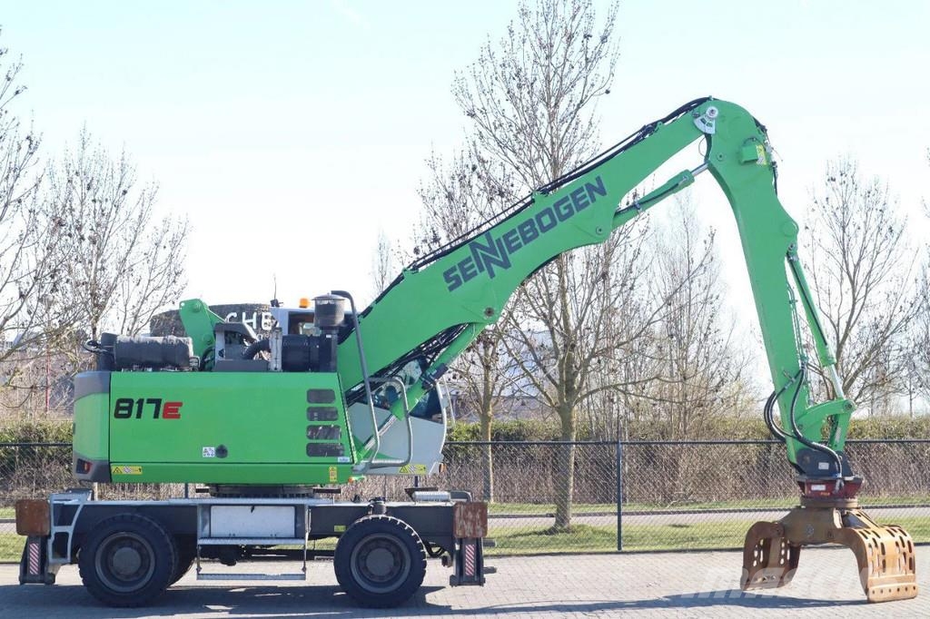 Sennebogen 817E K9 ULM | SORTING GRAB | BSS | LOW HOURS Bageri za manipuliranje materijalom / otpadom
