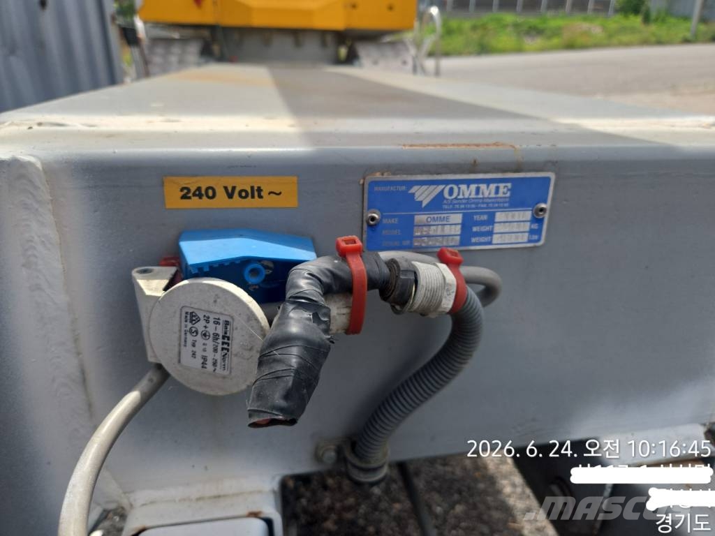 Omme 1850 EBZ Plataformas remolcables