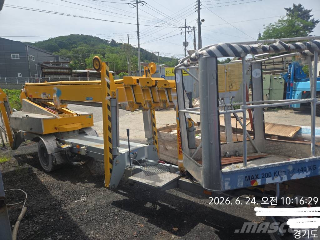 Omme 1850 EBZ Plataformas remolcables