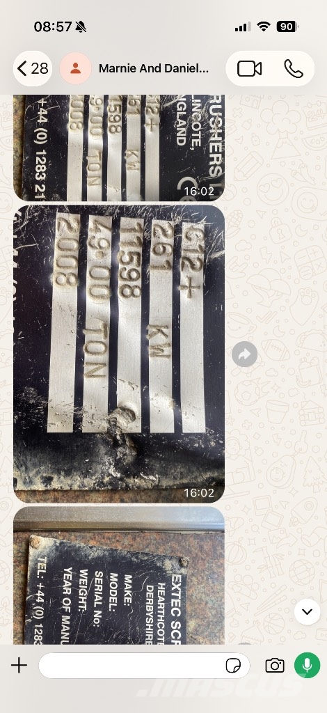 Extec C12+ Mobilni drobilniki