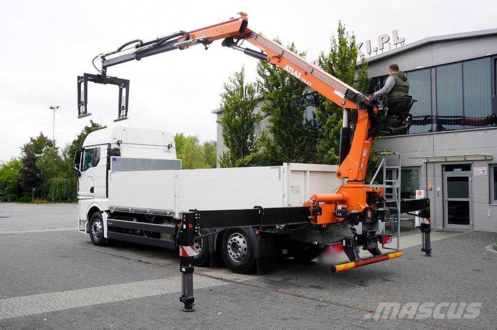 MAN TGX 26.470 6x2-4 / 30 tho. km!!! / Atlas 170.2vb-a Автомобильные краны