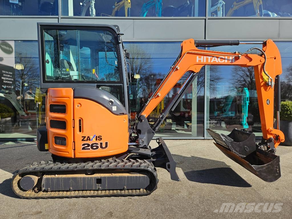 Hitachi ZX 26 U-5 A CR Εκσκαφάκι (διαβολάκι) < 7t