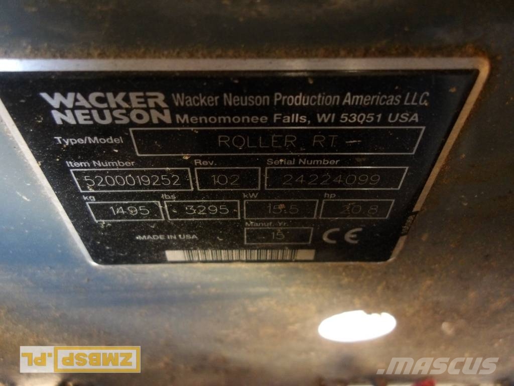 Wacker Neuson RTSC 3 Tandemové válce