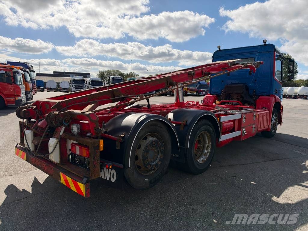 Mercedes-Benz Actros 2543 6x2*4 Multilift Kabeļu pacēlājs nomontējamām kravas mašīnām