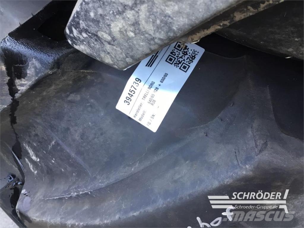 Trelleborg KOMPLETTRÄDER TB 540/65 R28 + 650/65 R38 Dual wheels