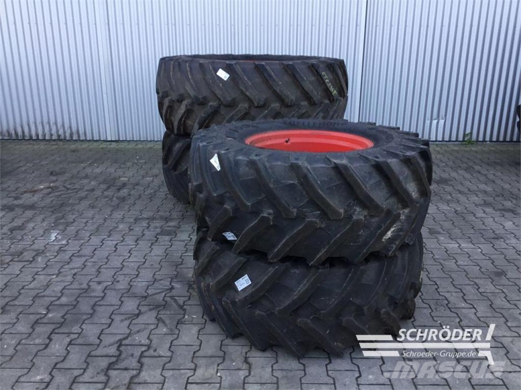 Trelleborg KOMPLETTRÄDER TB 540/65 R28 + 650/65 R38 Dual wheels
