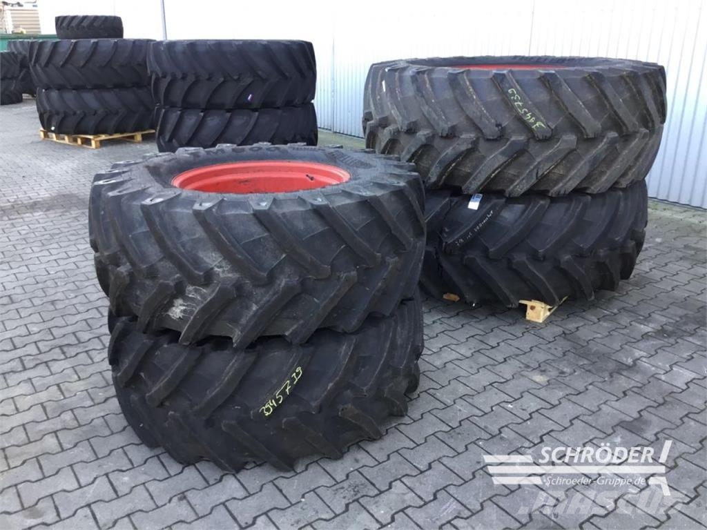 Trelleborg KOMPLETTRÄDER TB 540/65 R28 + 650/65 R38 Dual wheels