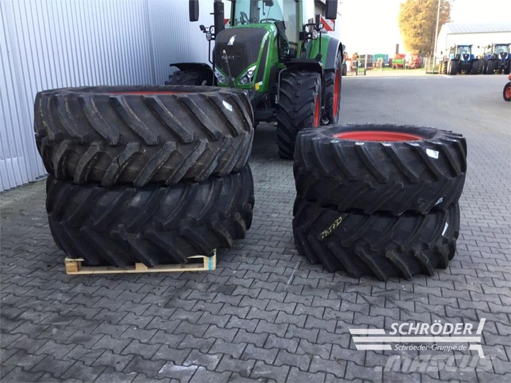 Trelleborg KOMPLETTRÄDER TB 540/65 R28 + 650/65 R38 Dual wheels