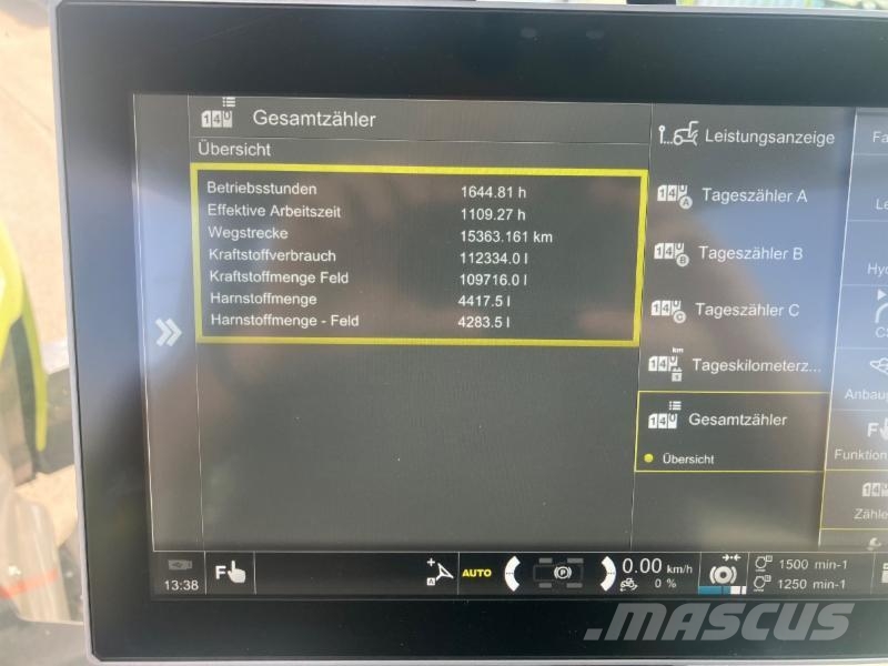 CLAAS XERION 12.650 TERRA TRAC Traktorid