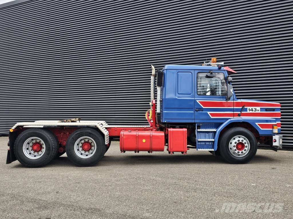 Scania T143.450 6x4 TORPEDO / HAUBER / HYDRAULIC Camiones tractor