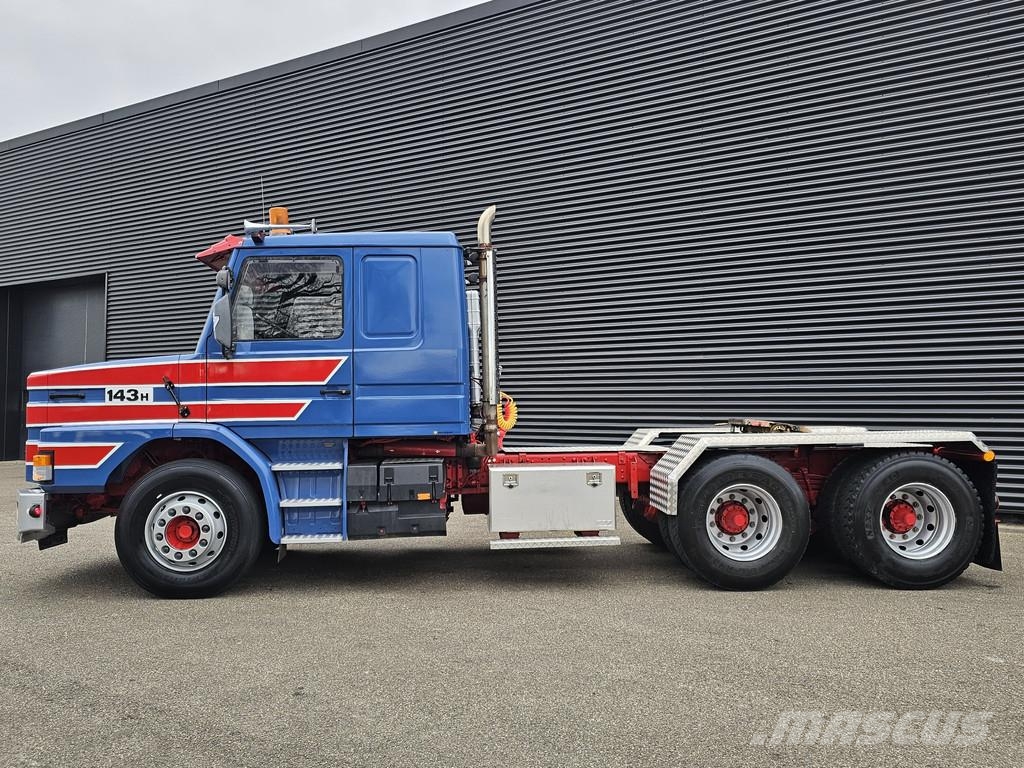Scania T143.450 6x4 TORPEDO / HAUBER / HYDRAULIC Vetopöytäautot