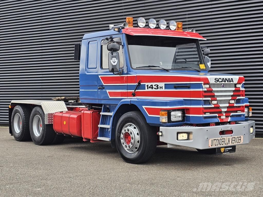 Scania T143.450 6x4 TORPEDO / HAUBER / HYDRAULIC Camiones tractor