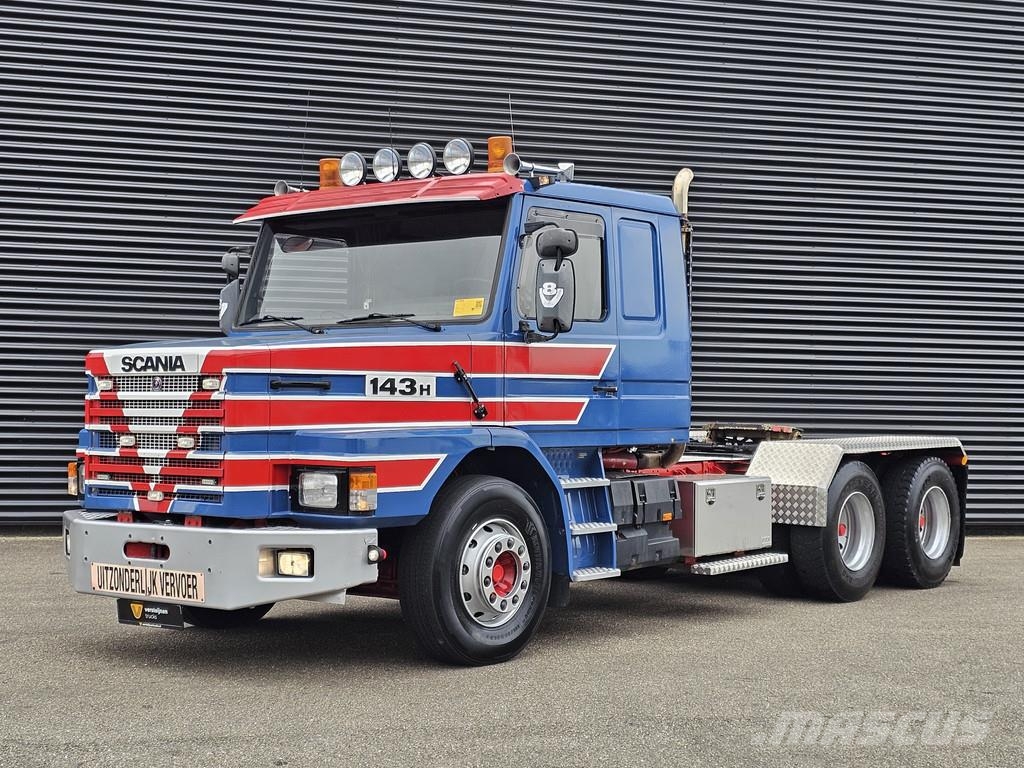 Scania T143.450 6x4 TORPEDO / HAUBER / HYDRAULIC Camiones tractor