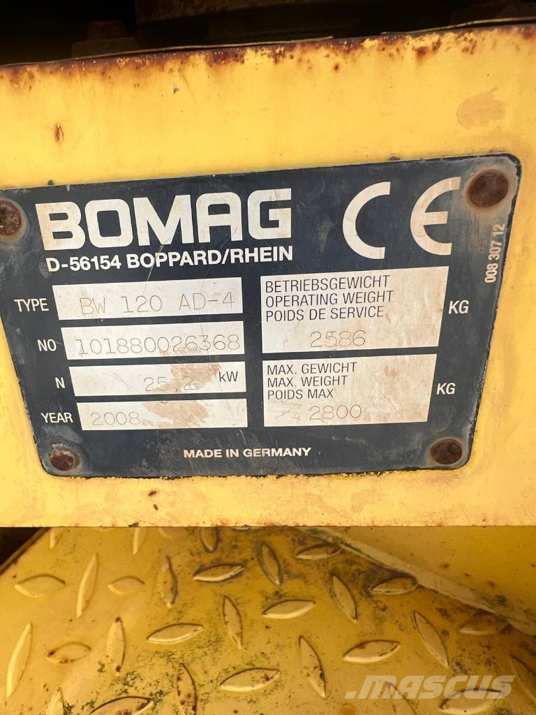 Bomag AD 120-4 Twin drum rollers