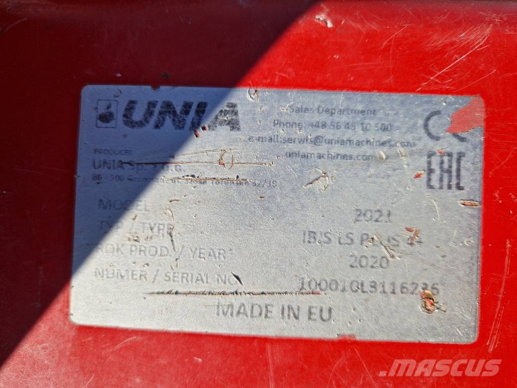 Unia IBIS LS 4+ Charrue réversible