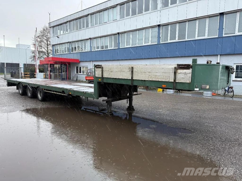 Kromhout 3ADSU-16-27 , LAST AXLE STEERING - 5,7 M EXTENDABL Semirremolques de carga baja